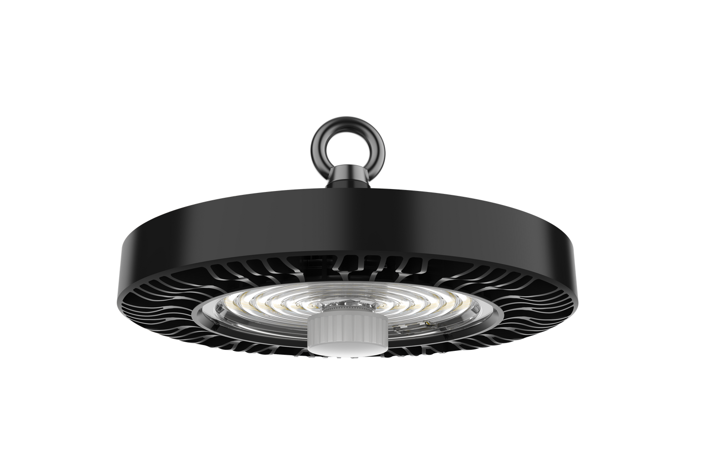 100W UFO LED High Bay Luminaire, 5000K, 120-277V, Dark Bronze