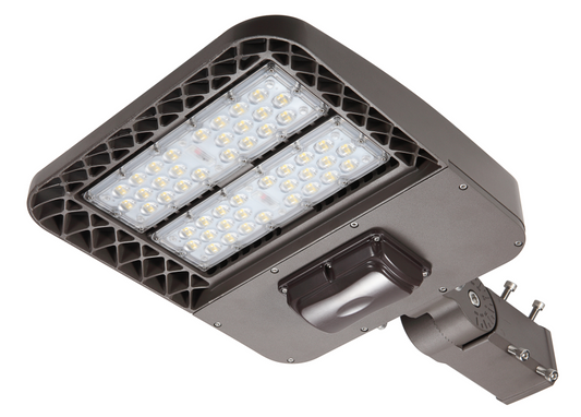 100W LED Area Light Luminaire, 4000K, 120-277V, Dark Bronze