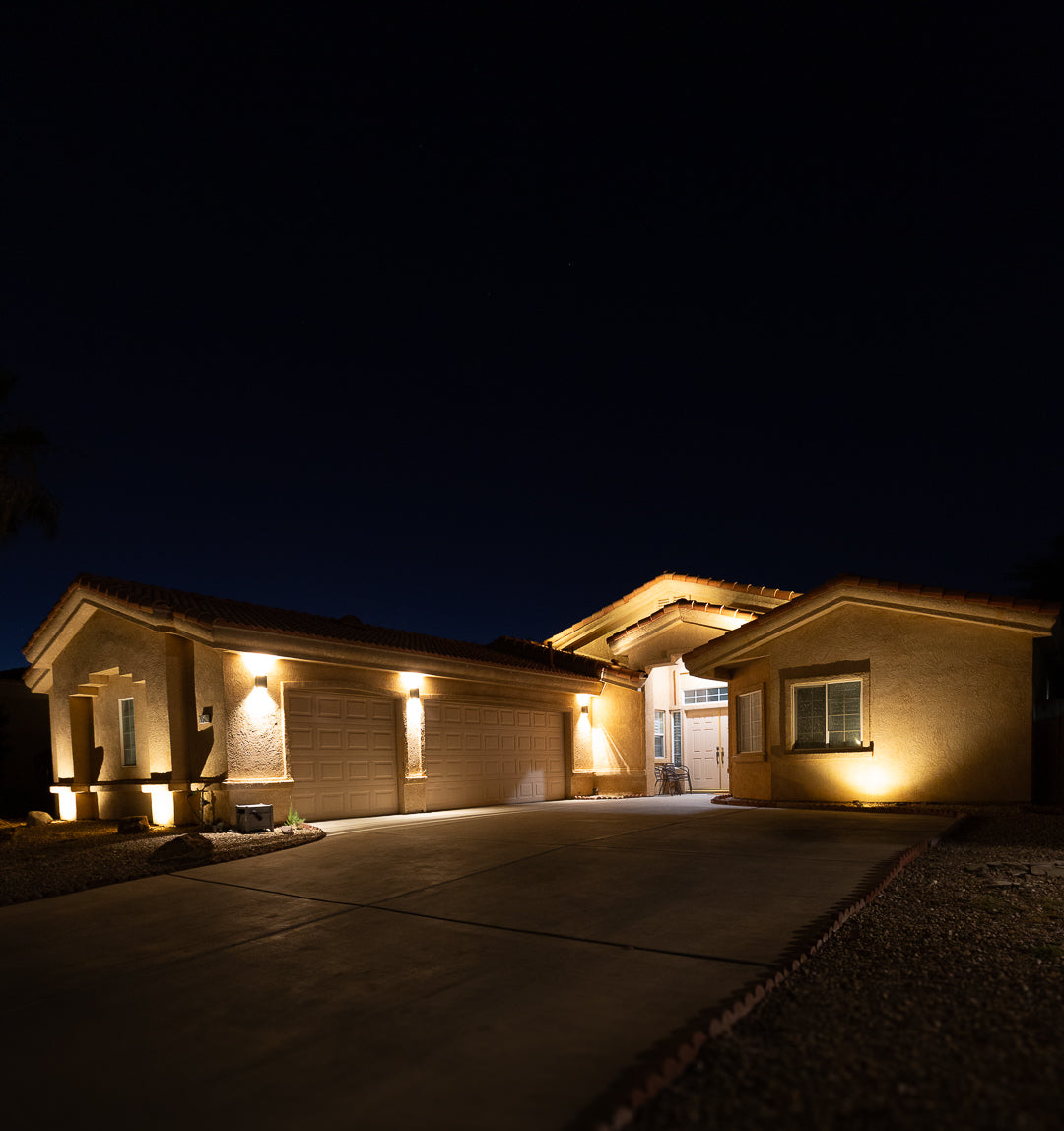 Facade Landscape Lighting