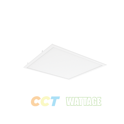 2x2 LED Back-lit Flat Panel with CCT and Wattage Selector