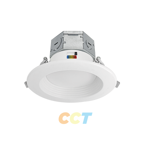 4" LED Downlight with Junction Box and CCT Selector