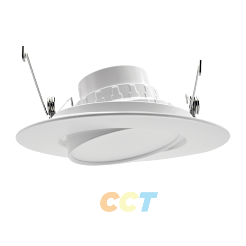 6" LED Gimbal Retrofit Kit Downlight with CCT Selector